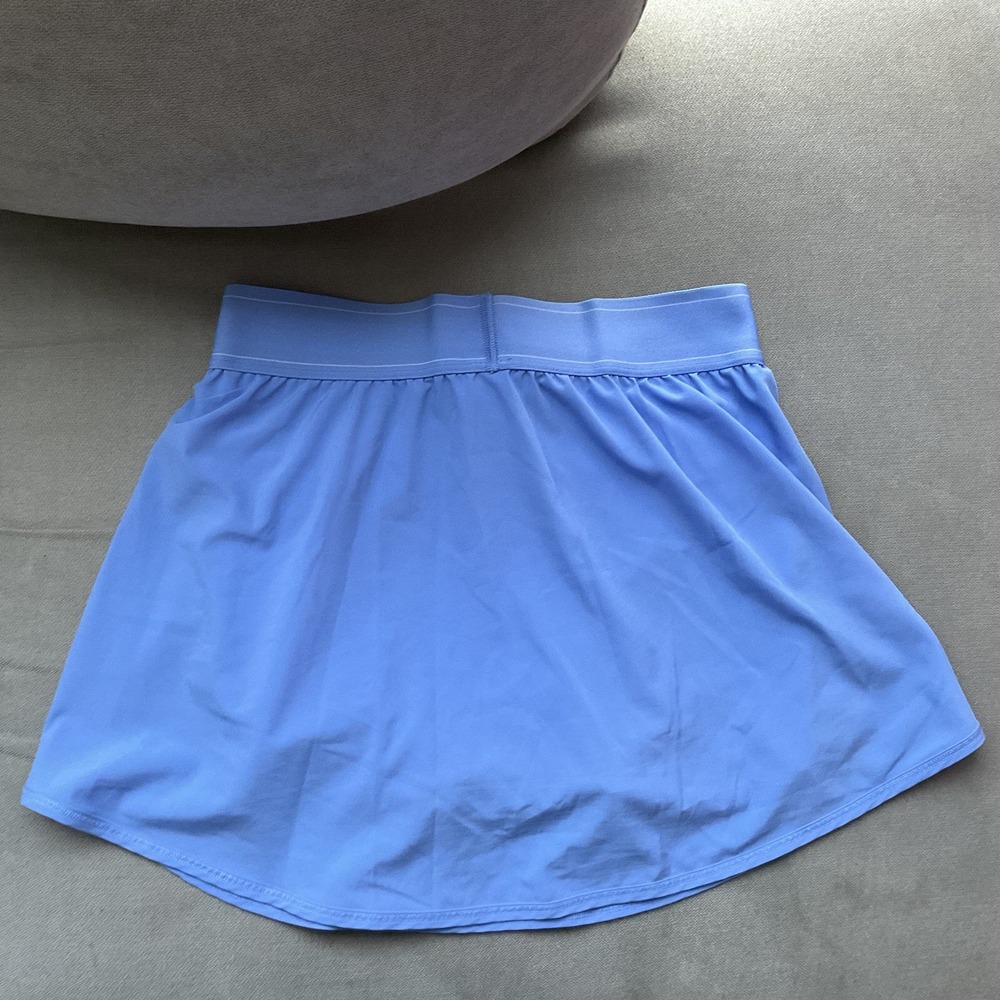 Alo Yoga Match Point Tennis Skirt Crystal Clear Blue M - Picture 16 of 16